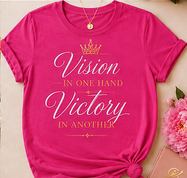 Simmit Tee - Vision in One Hand (Pink)